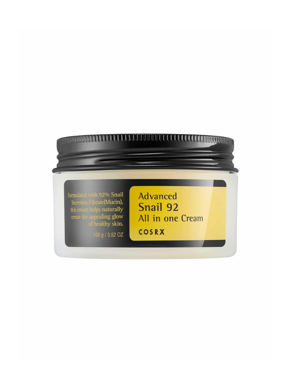 COSRX Advanced Snail 92 All-in-One Cream – 100ml