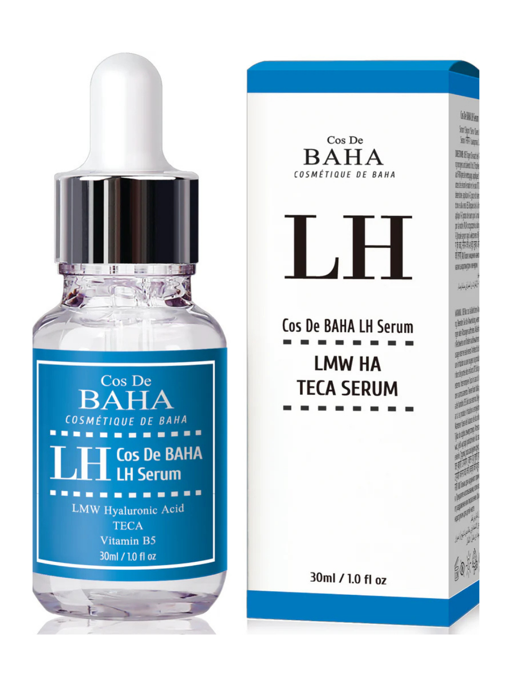 Cos De Baha Low Molecular Hyaluronic Acid Serum – Intense Hydration & Anti-Aging (30ml)