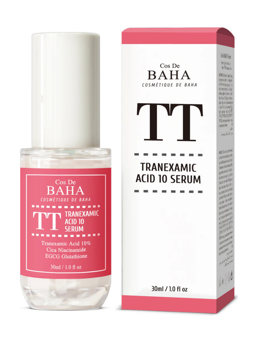 Cos De Baha Tranexamic Acid 10% Serum – 30ml