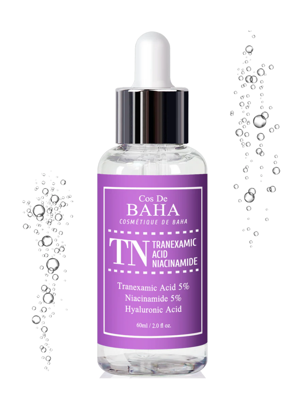 Cos De Baha Tranexamic Acid 5% + Niacinamide 5% Serum – 60ml