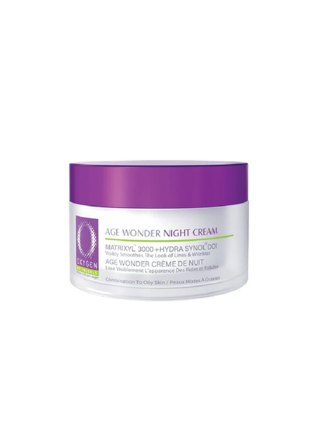 Oxygen Botanicals Age Wonder Night Cream – Combination to Oily Skin – 50ml