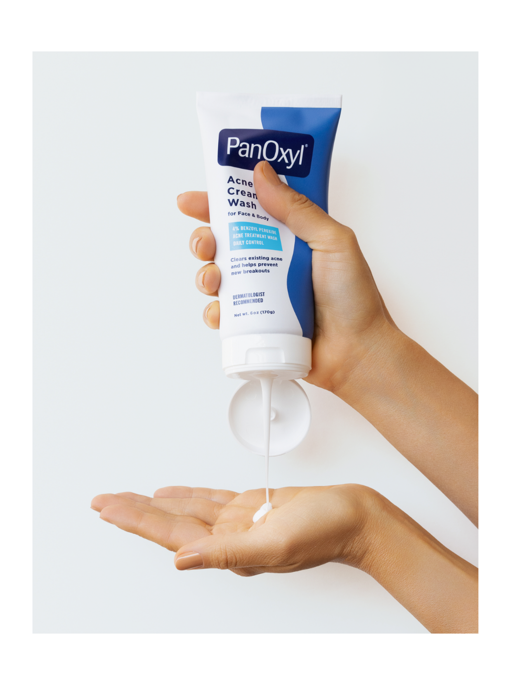 PanOxyl® Acne Creamy Wash Benzoyl Peroxide 4% Daily Control – 170g