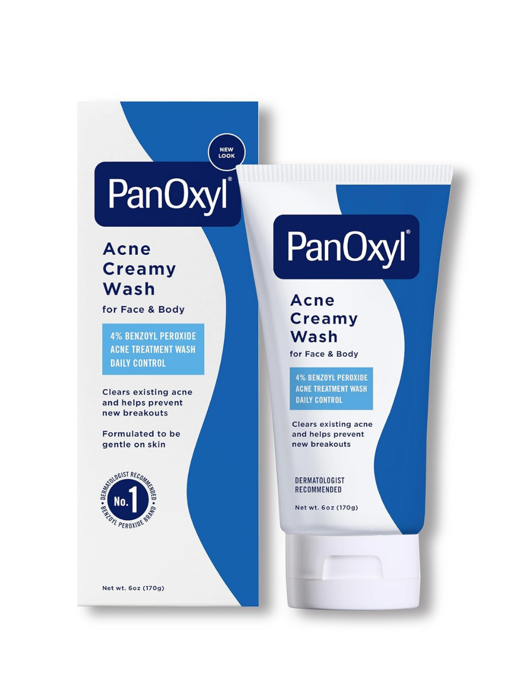 PanOxyl® Acne Creamy Wash Benzoyl Peroxide 4% Daily Control – 170g