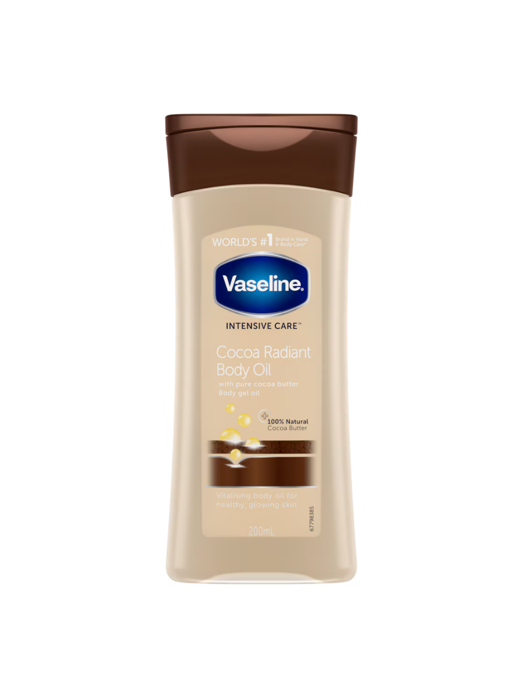 Vaseline Intensive Care Cocoa Radiant Body Oil – 200ml