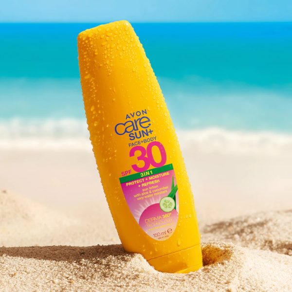 Avon Care Sun Refreshing 3-in-1 Face and Body Sun Lotion SPF30 - 150ml