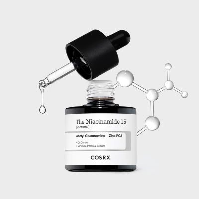 Cosrx Niacinamide 15 (Acetyl Glucosamine + Zinc PCA) Serum 20ML