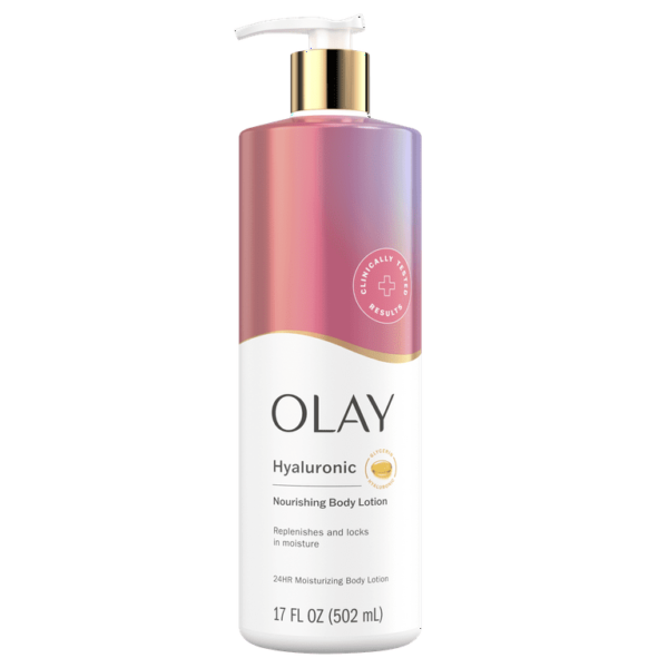 OLAY HYALURONIC NOURISHING BODY LOTION 502ML